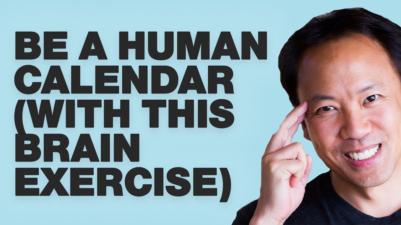 Be A Human Calendar (With This Brain Exercise) with Scott Flansburg