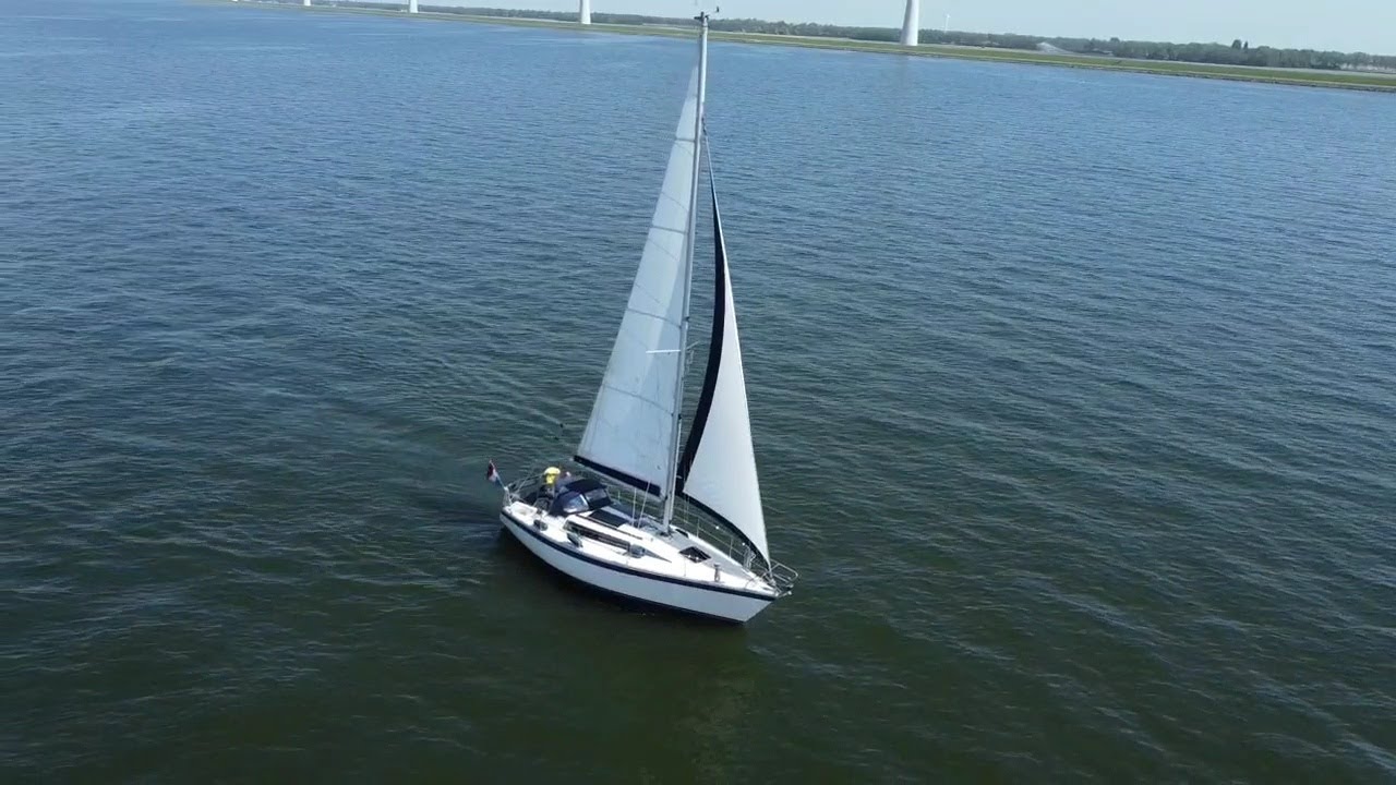 Sailing Yacht Cannero sailing solo Lemmer-Markerwadden 05 2022