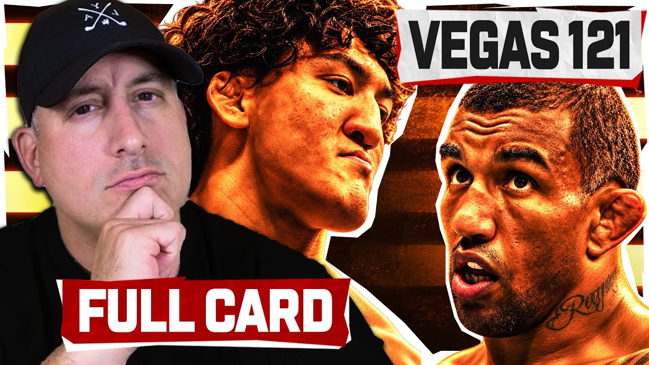 UFC Vegas 121: Rosas Jr. vs. Barcelos FULL CARD Predictions and Bets