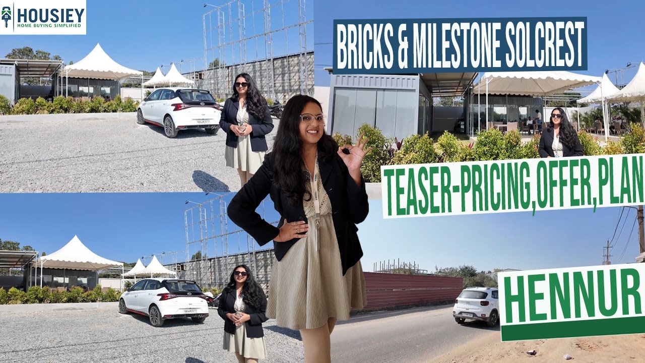 Bricks & Milestones Codename Solcrest | 2BHK, 3BHK, 3.5BHK & 4BHK Flats in Hennur Road | Price 2025