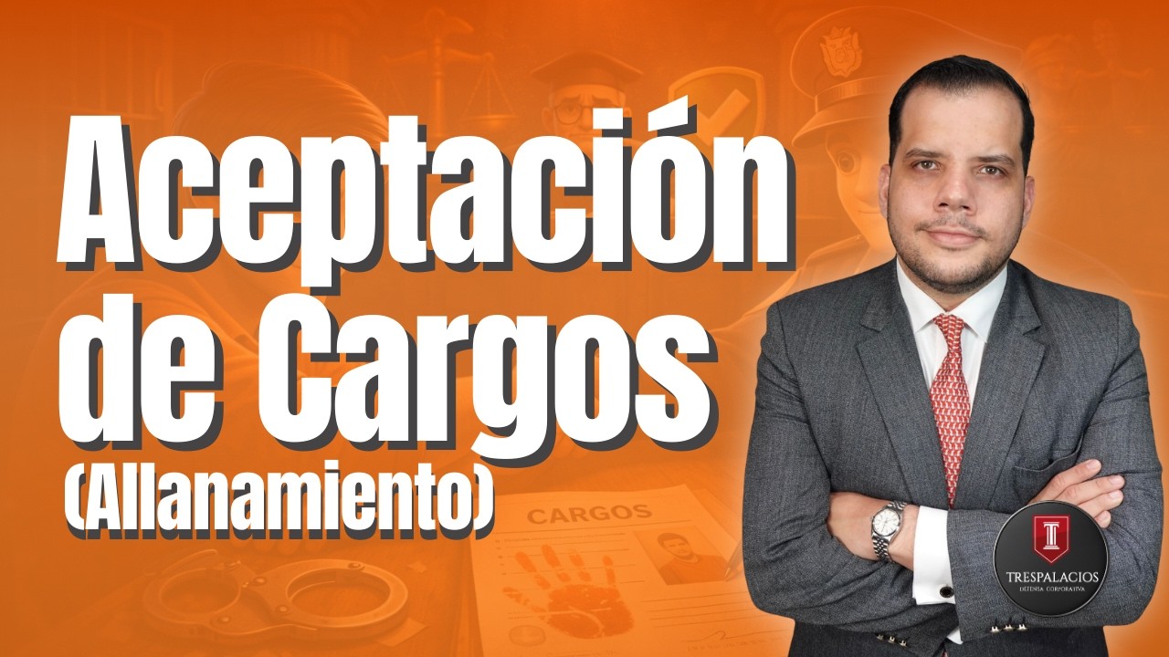Aceptación de Cargos (Allanamiento) por Santiago Trespalacios
