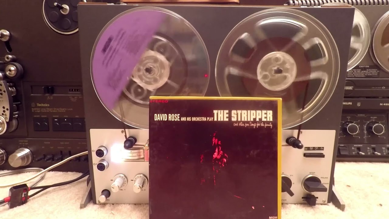 David Rose The Stripper 4-Track Reel to Reel Tape