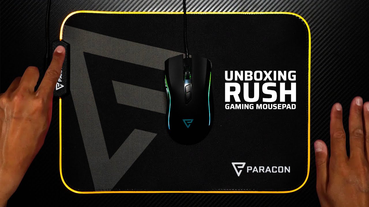 Unboxing Paracon RUSH RGB - Gaming Mousepad