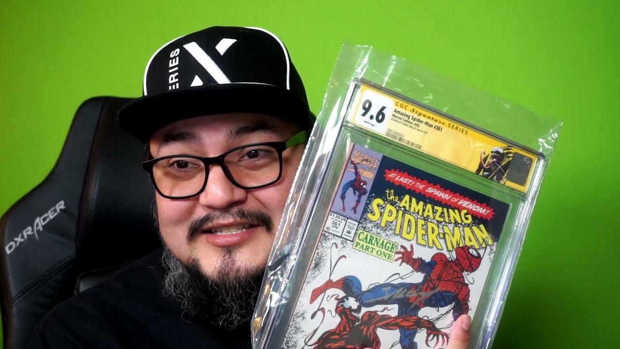 Amazing Spiderman 361 (First Carnage) Signed and Graded CGC Unboxing