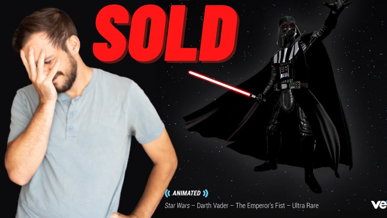 I SOLD Darth Vader! How Star Wars Boosted the VEVE Market!
