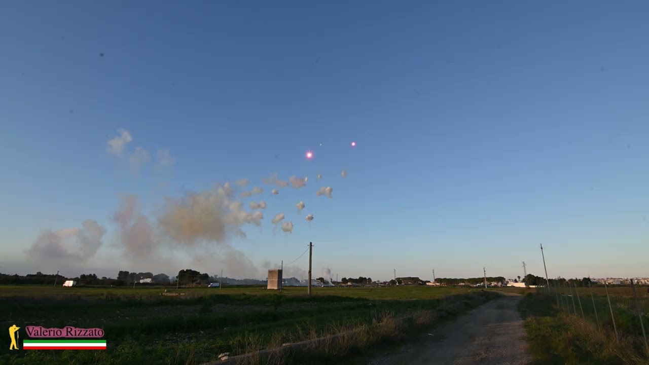 NOVOLI (LE) 17 01 2026 DIURNI DALLA DITTA COLANGELO FIREWORKS