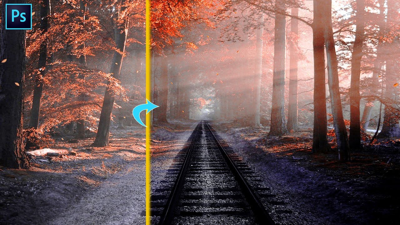 Remove Haze without Filters - Photoshop Landscape Editing - Dehaze Tutorial