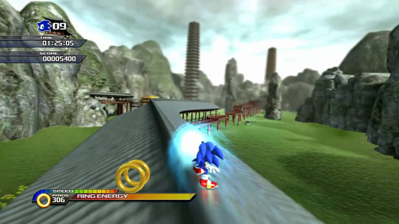 [Sonic Unleashed - Xbox 360] - Chun-Chan Act 1 Day - S-Rank Speed Run