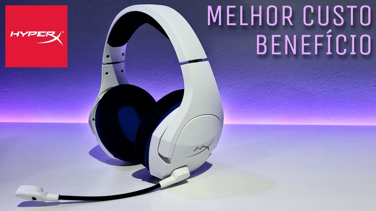 HEADSET GAMER SEM FIO BOM E BARATO - HyperX Cloud Stinger Core Wireless