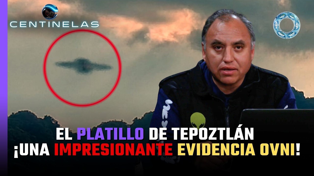 El platillo de Tepoztlán ¡Una impresionante evidencia OVNI! 🛸