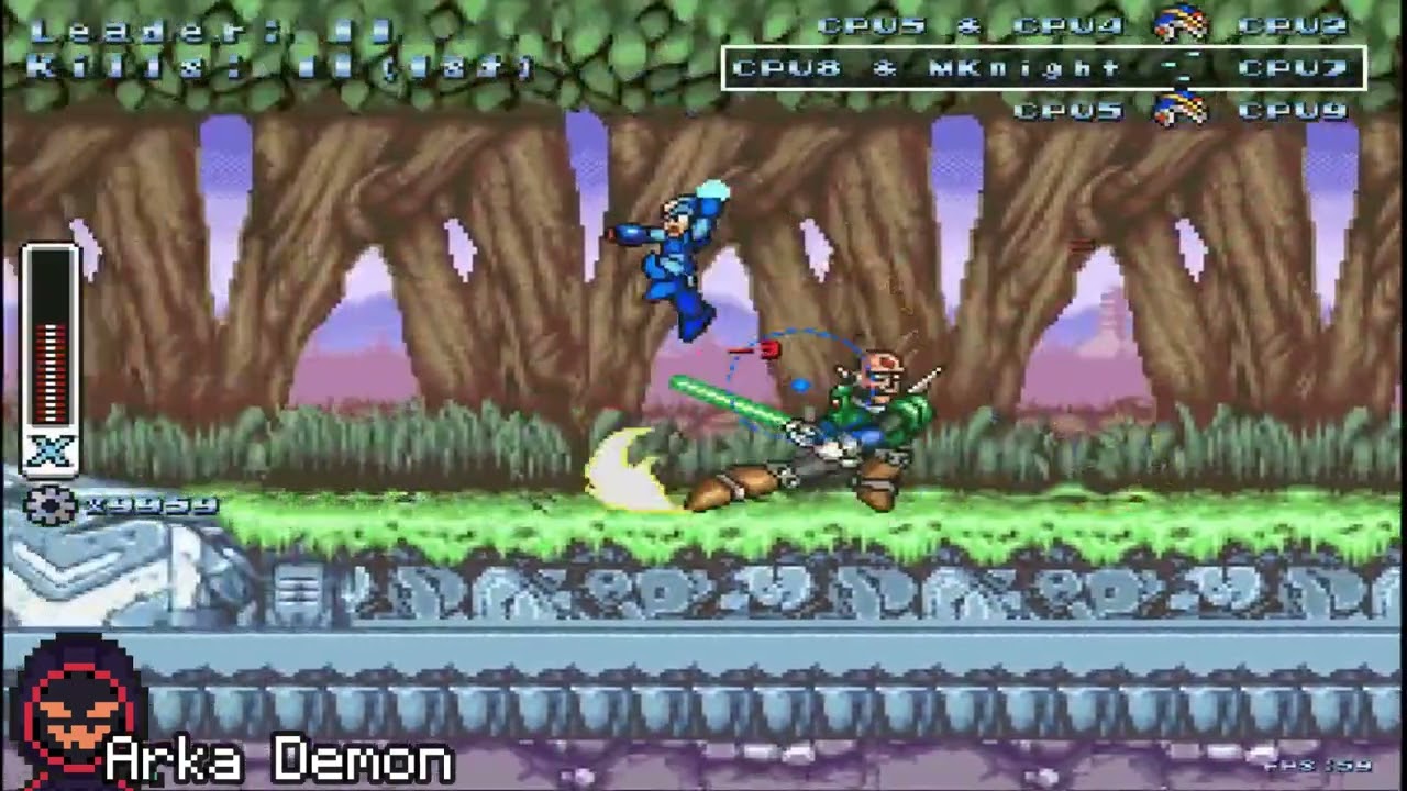 Unlimited Potential Rework Prueba Megaman X Online DeathMatch