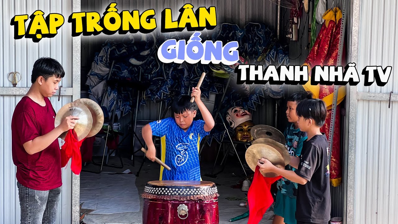 Bình Minh | Hướng Dẫn Tập Trống Hoạt Náo Hay - Tập Trống Múa Lân