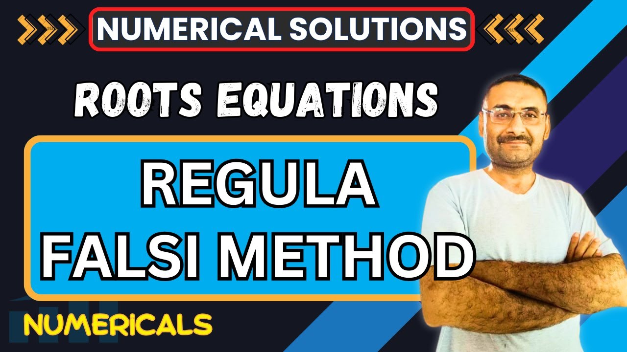 Regula Falsi Method | False Position | Root of Equations | Numerical Solutions | Btech | BCA | Maths