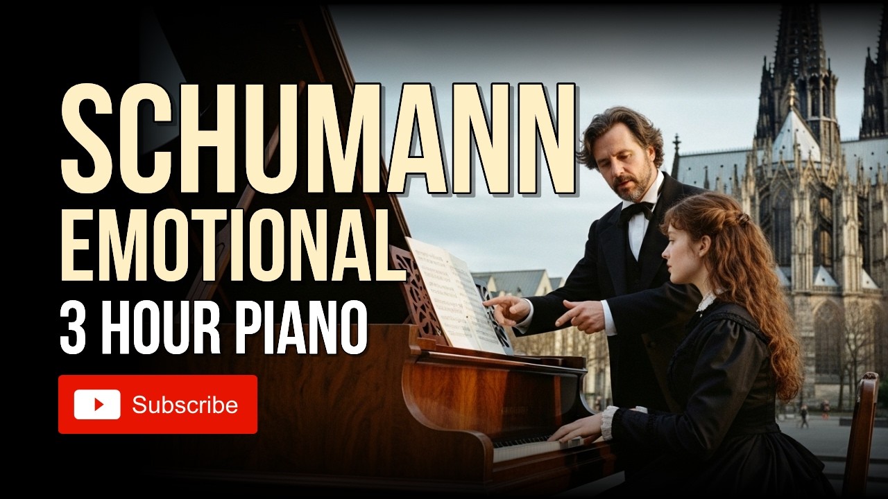 Schumann: Emotional Piano Masterpieces for Deep Concentration & Relaxation (3 Hours)