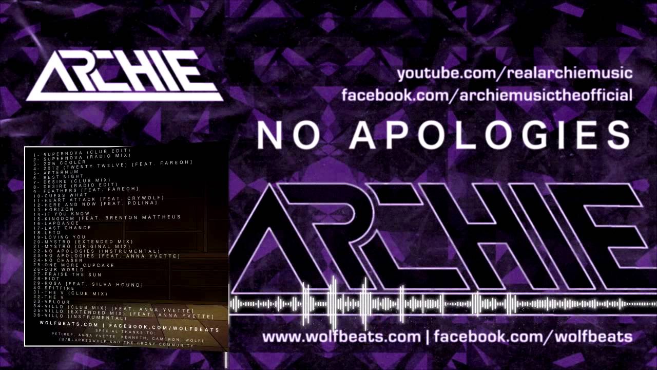 No Apologies