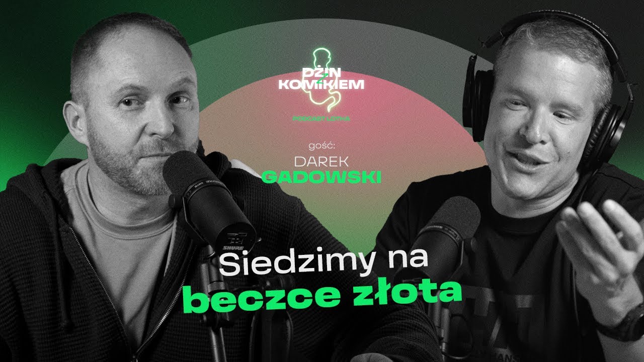 Dżin z komikiem (podcast Lotka) | Gość: Darek Gadowski | Odcinek 18