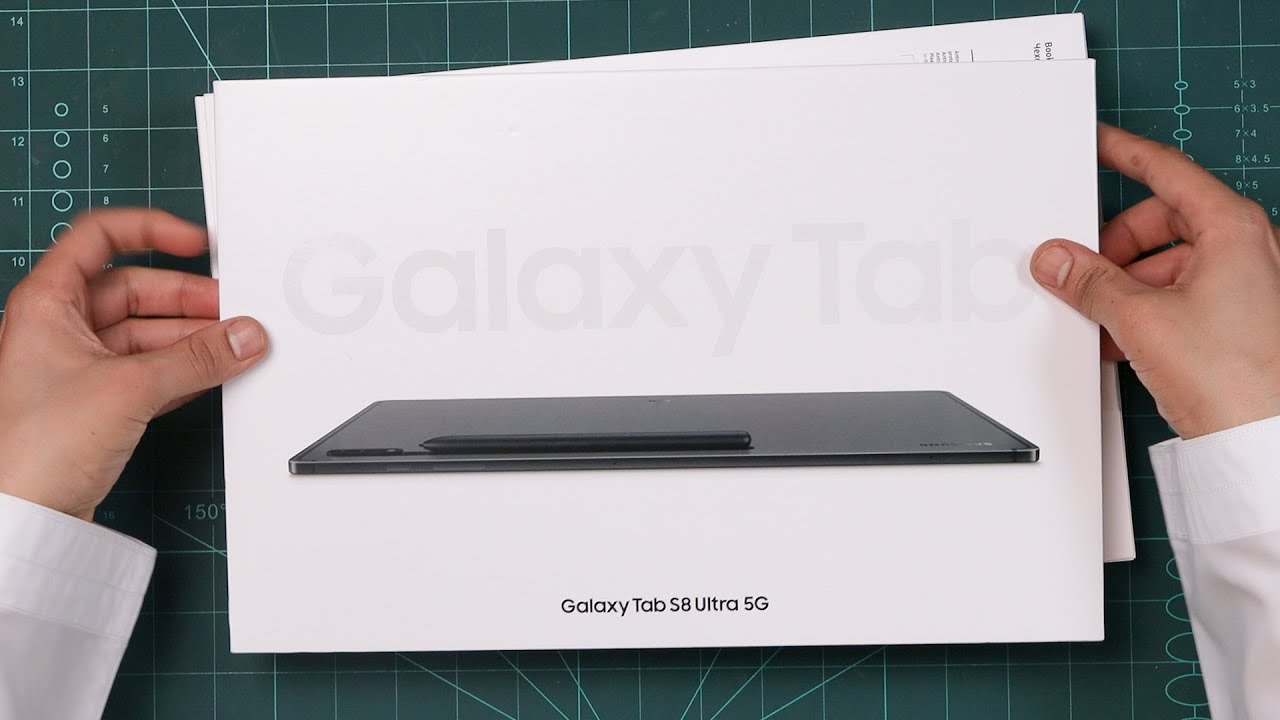 فتح صندوق سامسونج تاب اس8 الترا Unboxing samsung tab s8 ultra