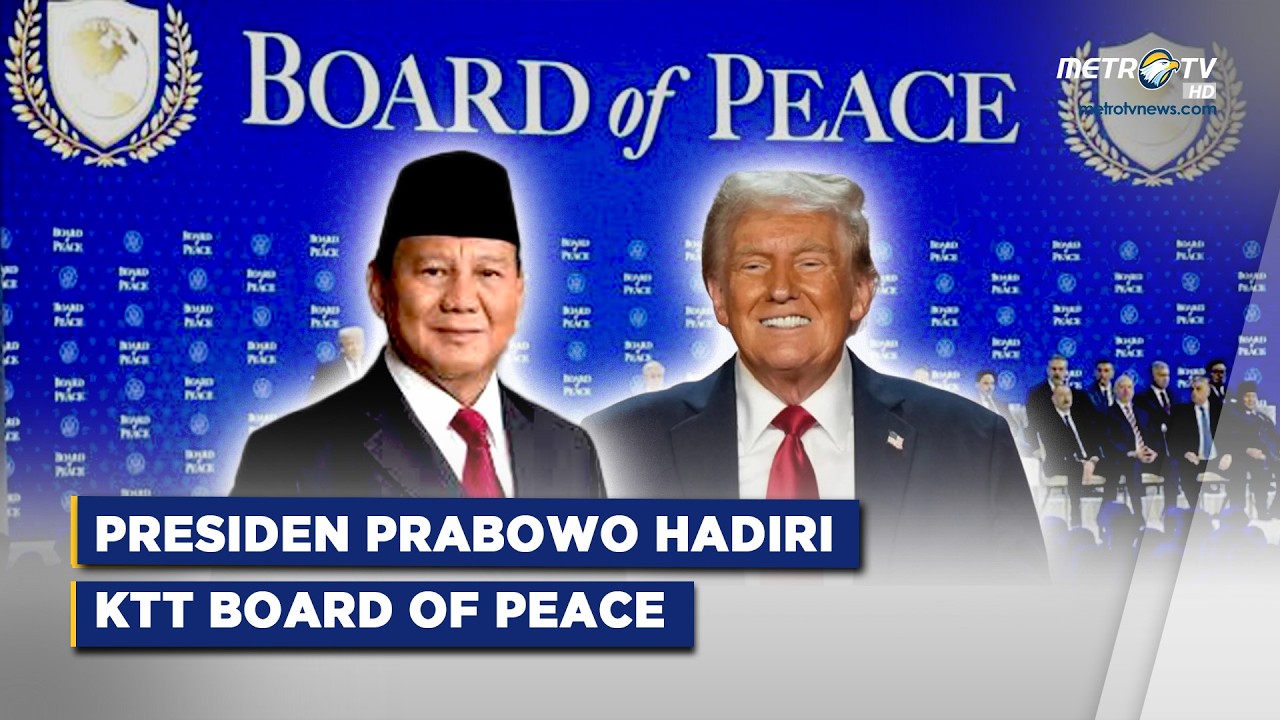 BREAKING NEWS - PRESIDEN PRABOWO HADIRI KTT BOARD OF PEACE DI AS