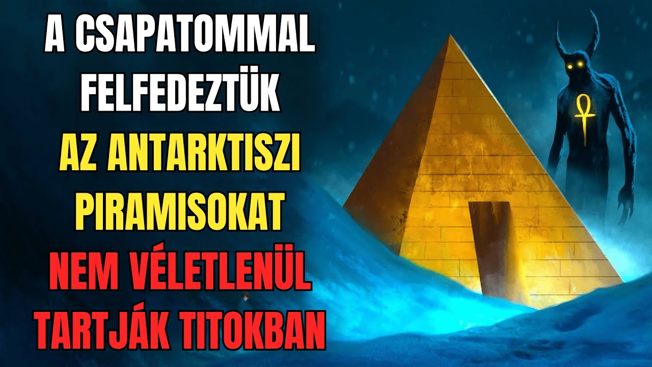 Beléptünk Az Antarktiszi Piramisba – Amit Láttunk, Mindent Megváltoztatott!