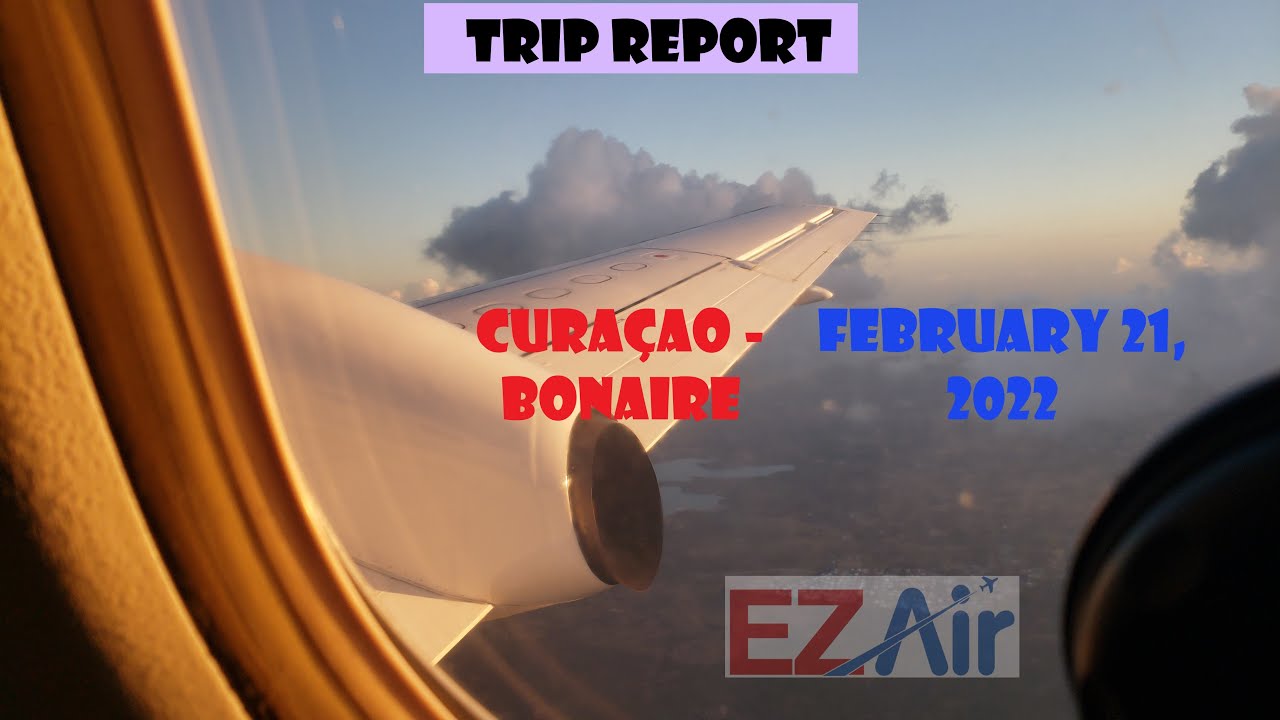 [TRIP REPORT] EZ Air 7Z0683 Saab 340B N417XJ Curaçao - Bonaire