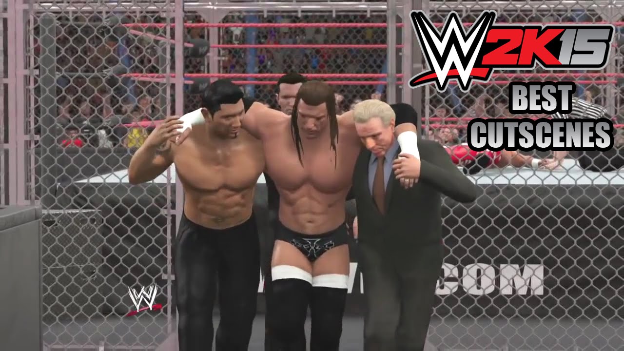 WWE 2K15 - Best Cutscenes (HHH and HBK)