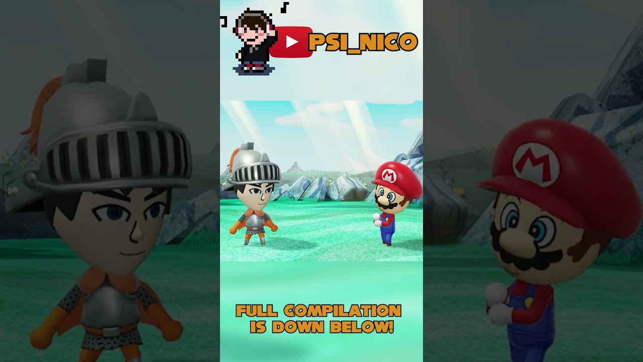 Mario gets a little too excited! | #shorts #miitopia  #switchclips