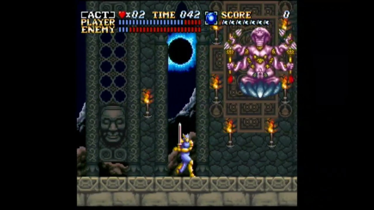 【初プレイ】24アクトレイザー【SFC】