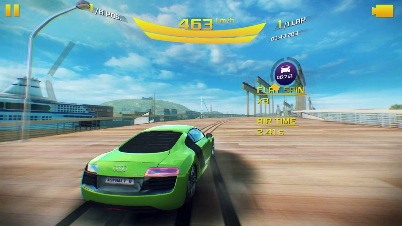 Asphalt 8: Airborne - Tag Season - Race 1 - Mix - Barcelona - Tag Racing Unlimited (Trainer on) (PC)