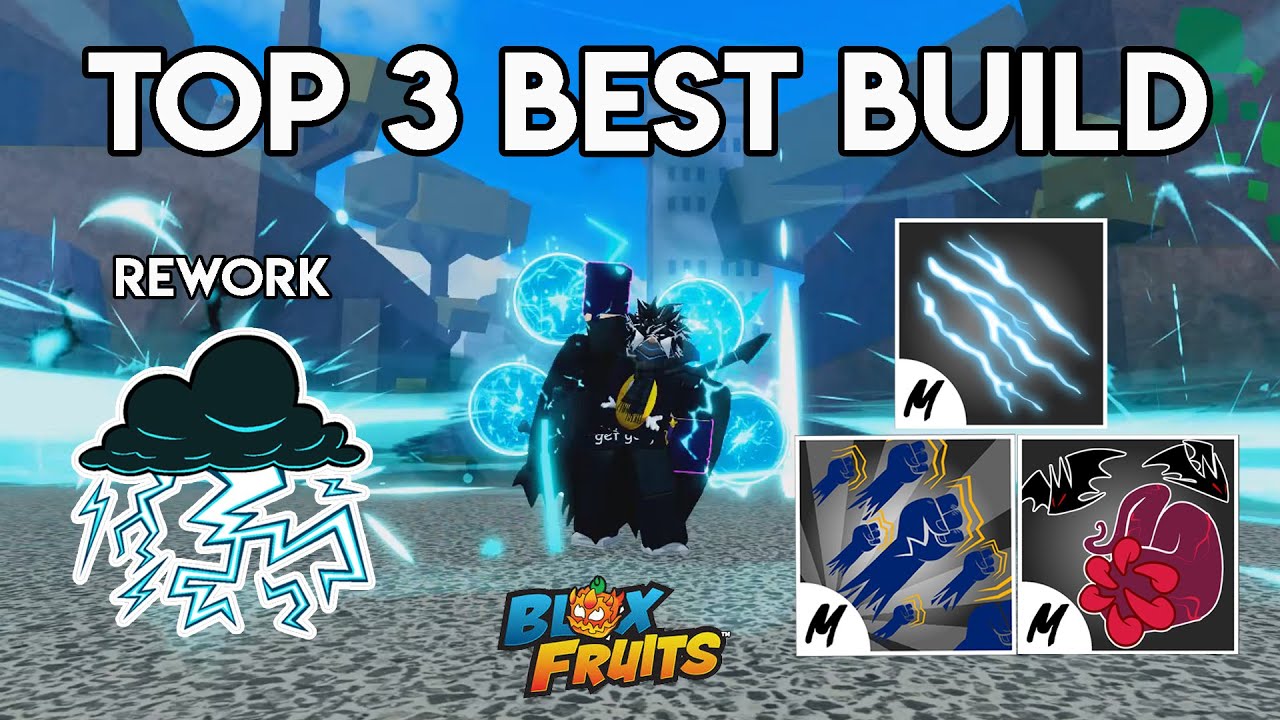 TOP 3 BEST Build Rumble Rework - Blox Fruits Update 27