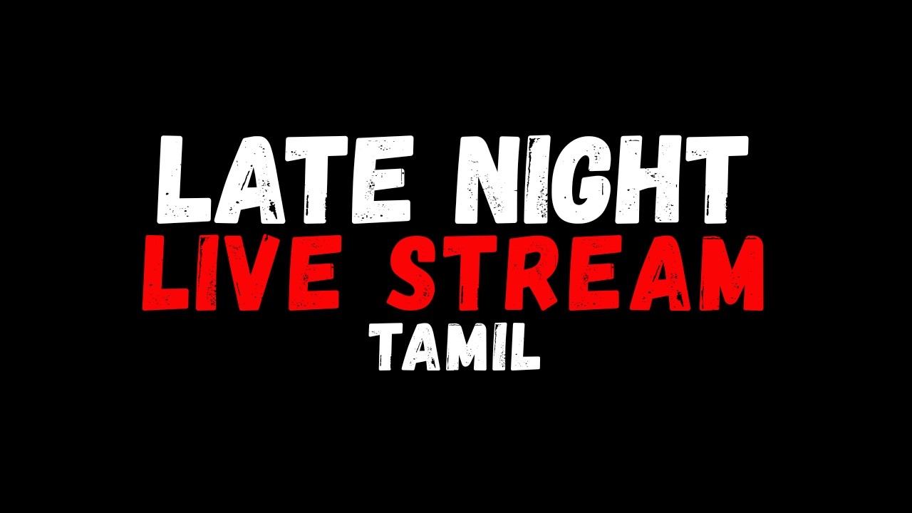 Late Night Tamil Live Stream| #minecraft #pokemon #tamilgaming #roadto1k