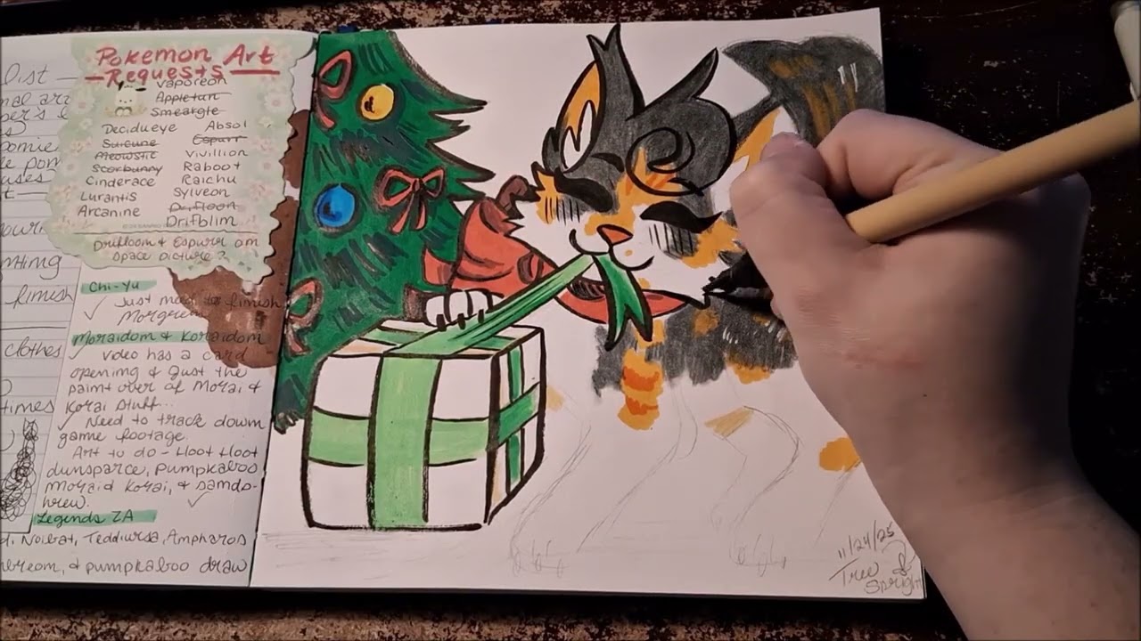 Christmas Present Bella Illustration