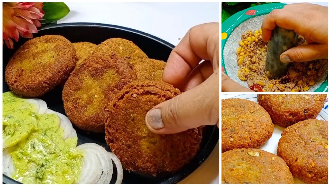 Shami Kabab - Quick & Easy  Dal Keema Shami Kabab without Machine 🙂 by Chatpaty Pakwan