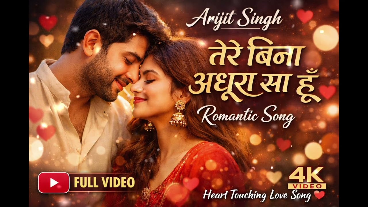 तेरे बिना अधूरा सा हूँ ❤️ | Heart Touching Romantic Song | New Bollywood
