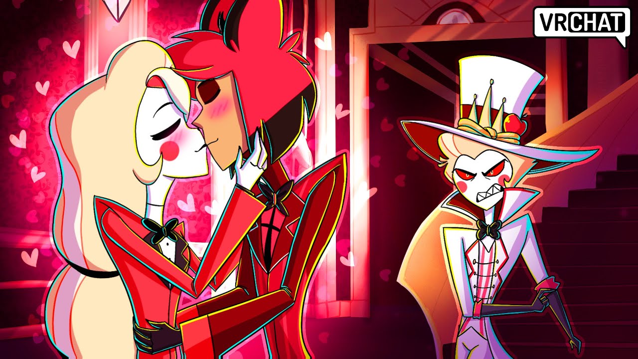 Charlie and Alastor ARE IN LOVE in Hazbin Hotel VRChat