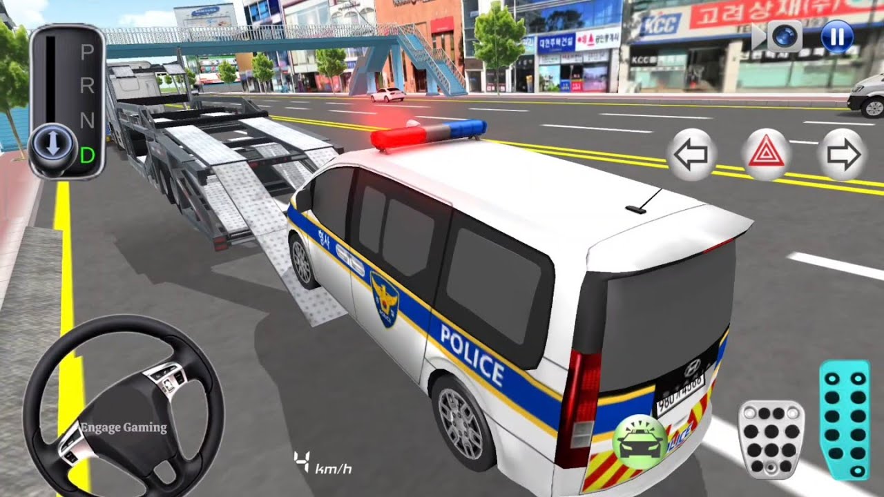 🚓Police cars Shifted to Parking | 3D DRIVING CLASS 2025 | android game play 🔥