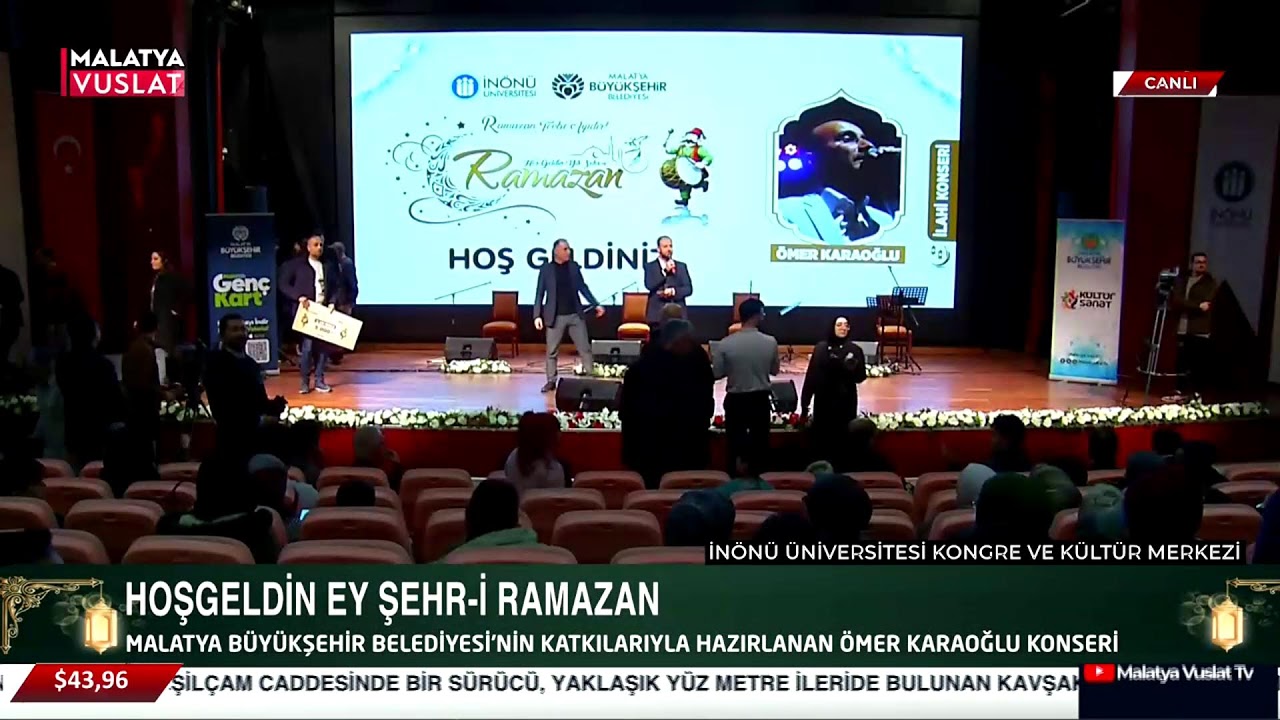 #CANLI ÖMER KARAOĞLU İLAHİ KONSERİ 27.02.2026