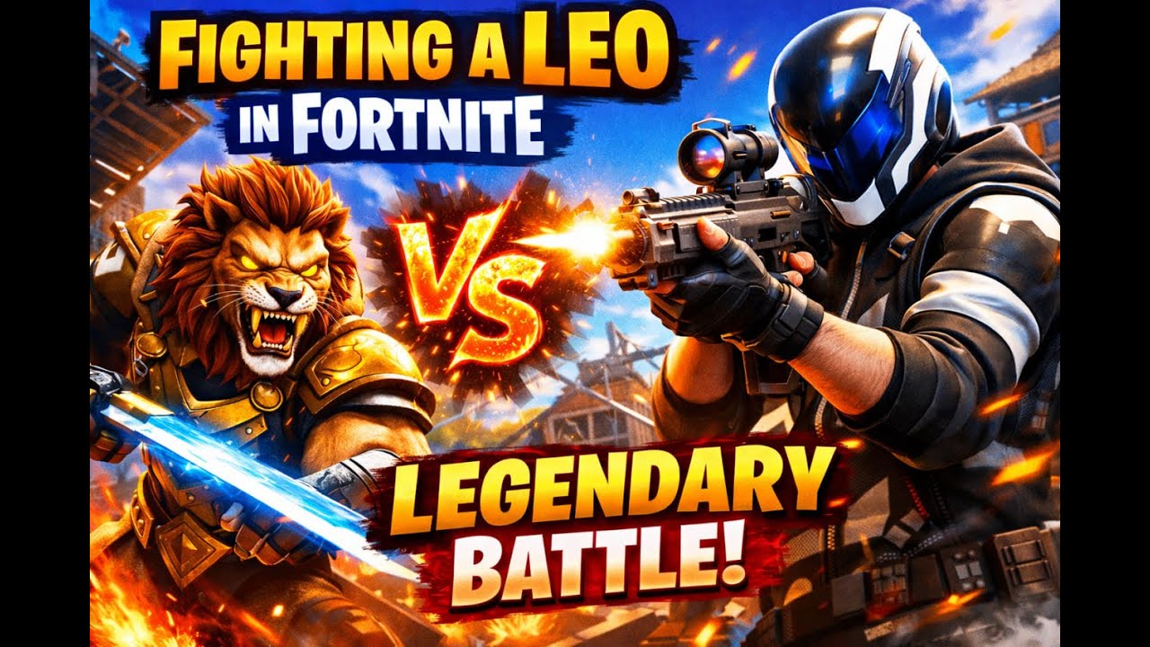 LEO VS ME 🔥 WHO WINS? | FORTNITE