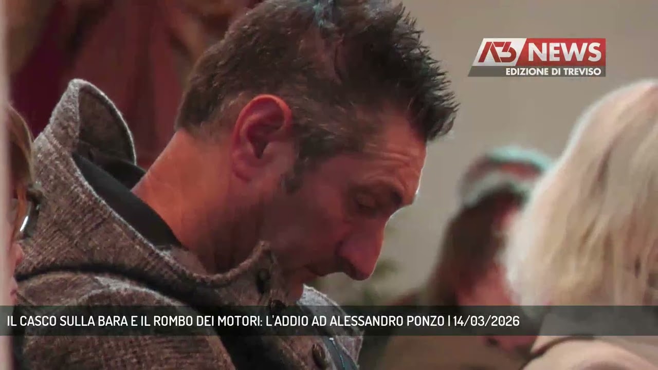 IL CASCO SULLA BARA E IL ROMBO DEI MOTORI: L'ADDIO AD ALESSANDRO PONZO | 14/03/2026