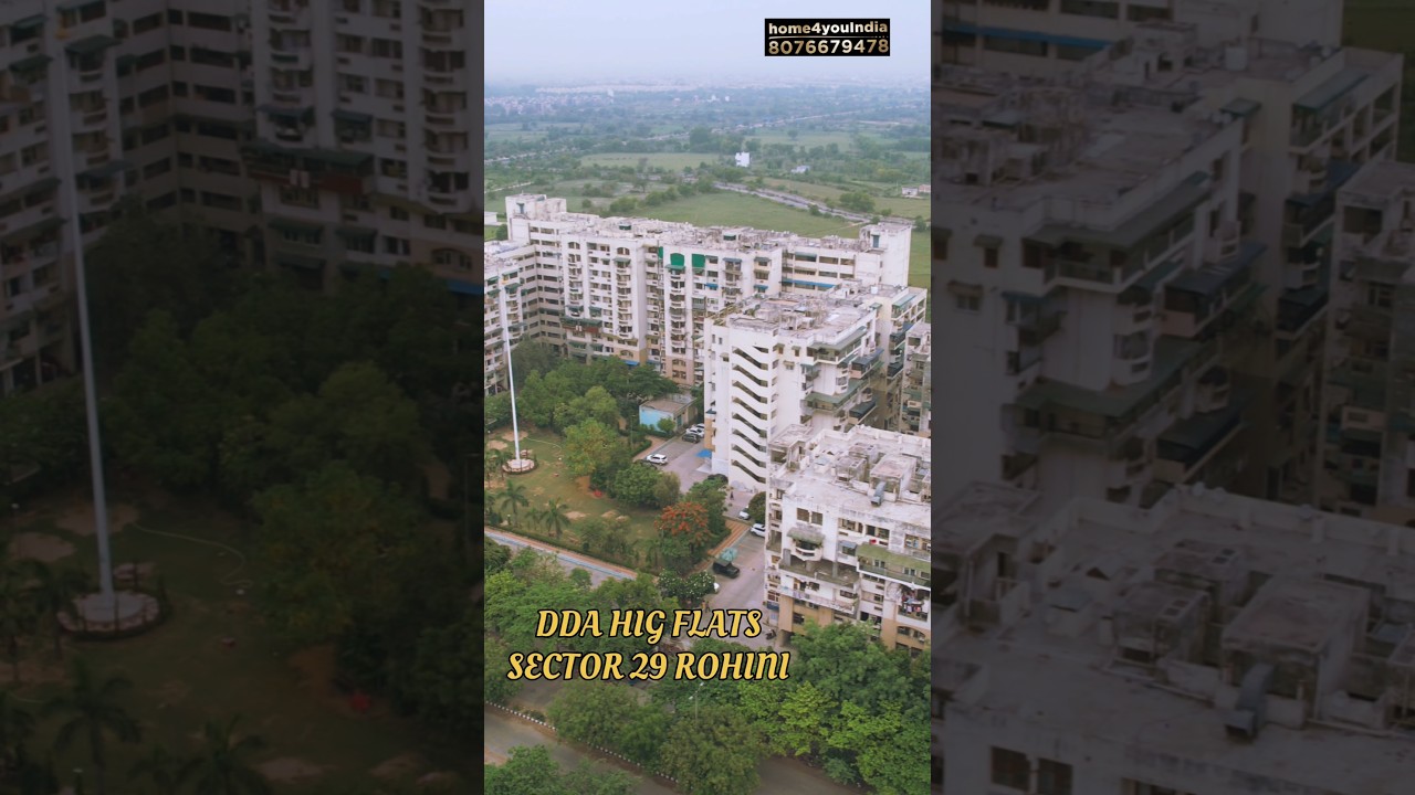DDA HIG FLATS for sale in sector 29 Rohini | price 1.75cr | #home4youindia #realestate #dda  #hig