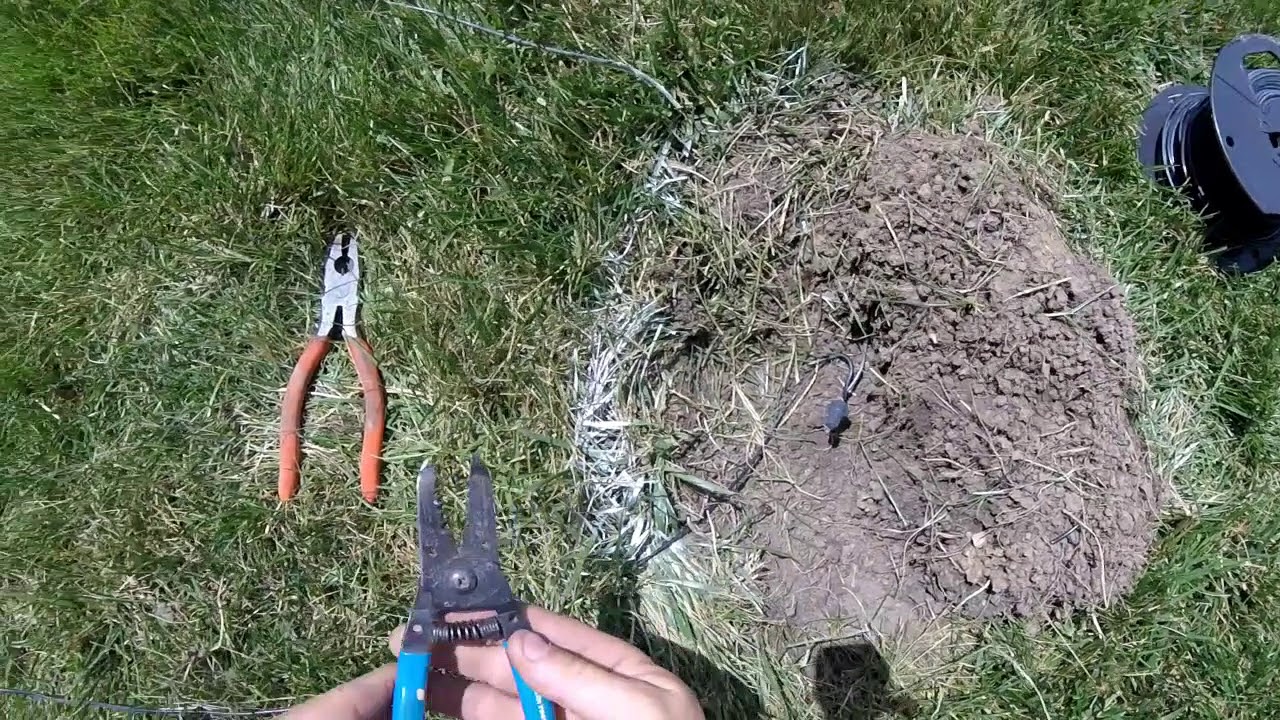EASY Fix  - underground Dog fence Wire - Invisible Fence repair