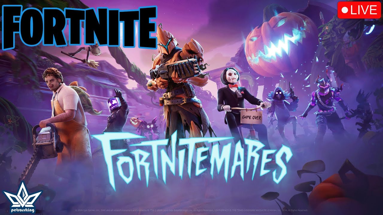 🔴Hallowen ve Fortnite + hry s fanoušky