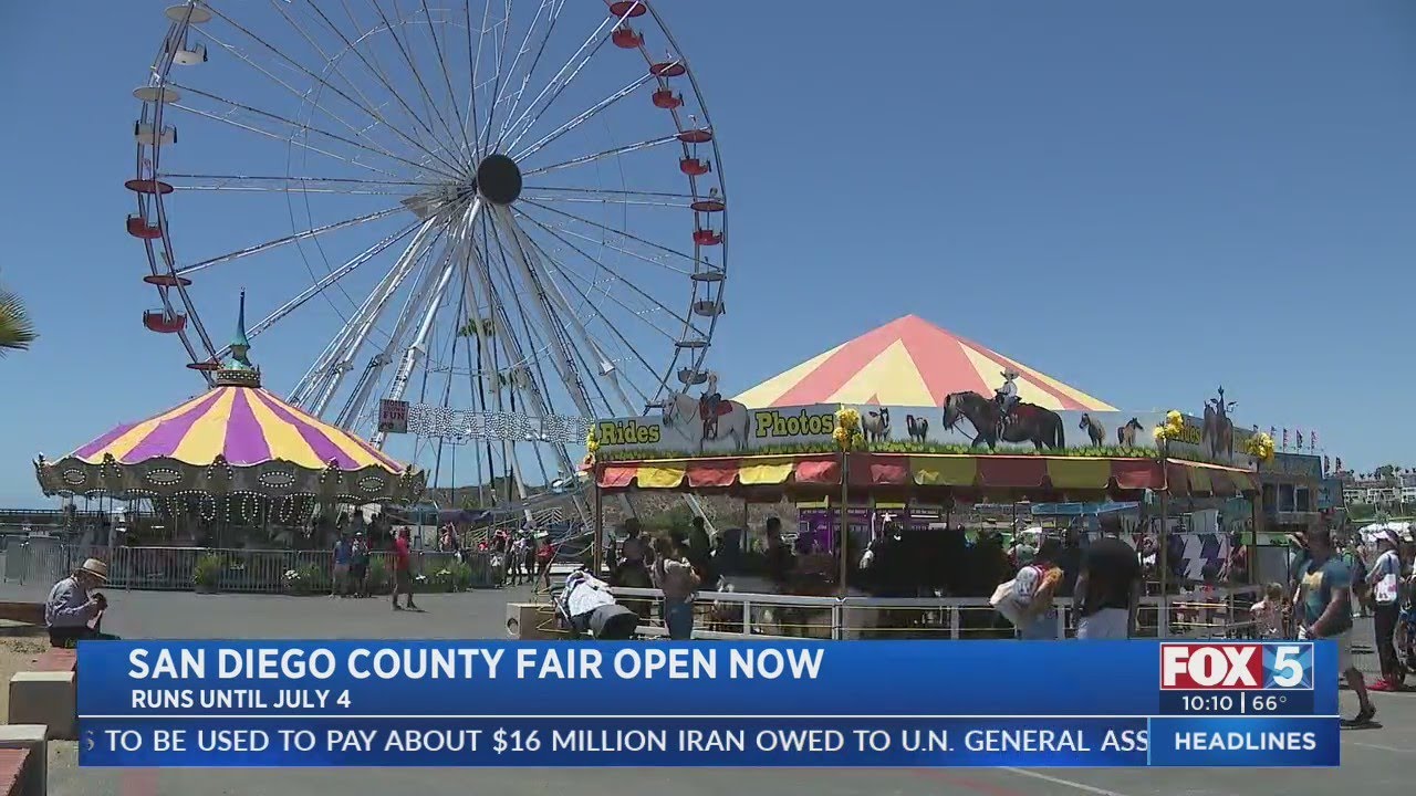San Diego County Fair Now Open
