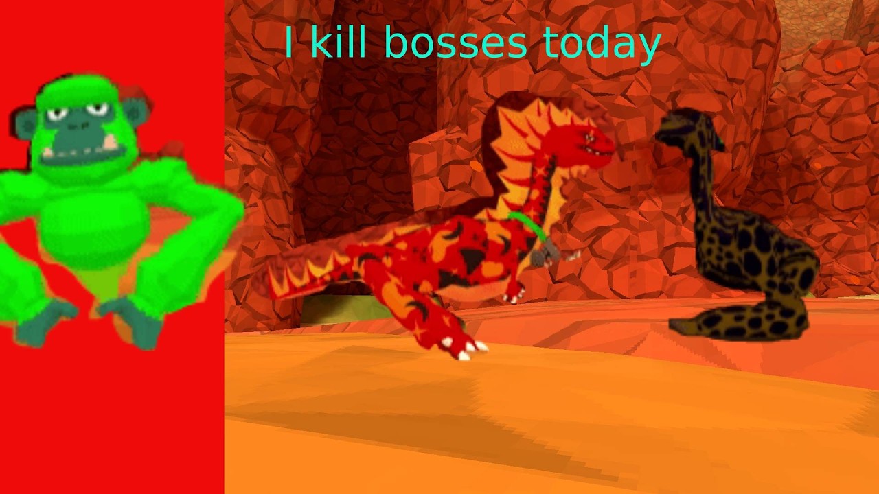 I kill bosses today