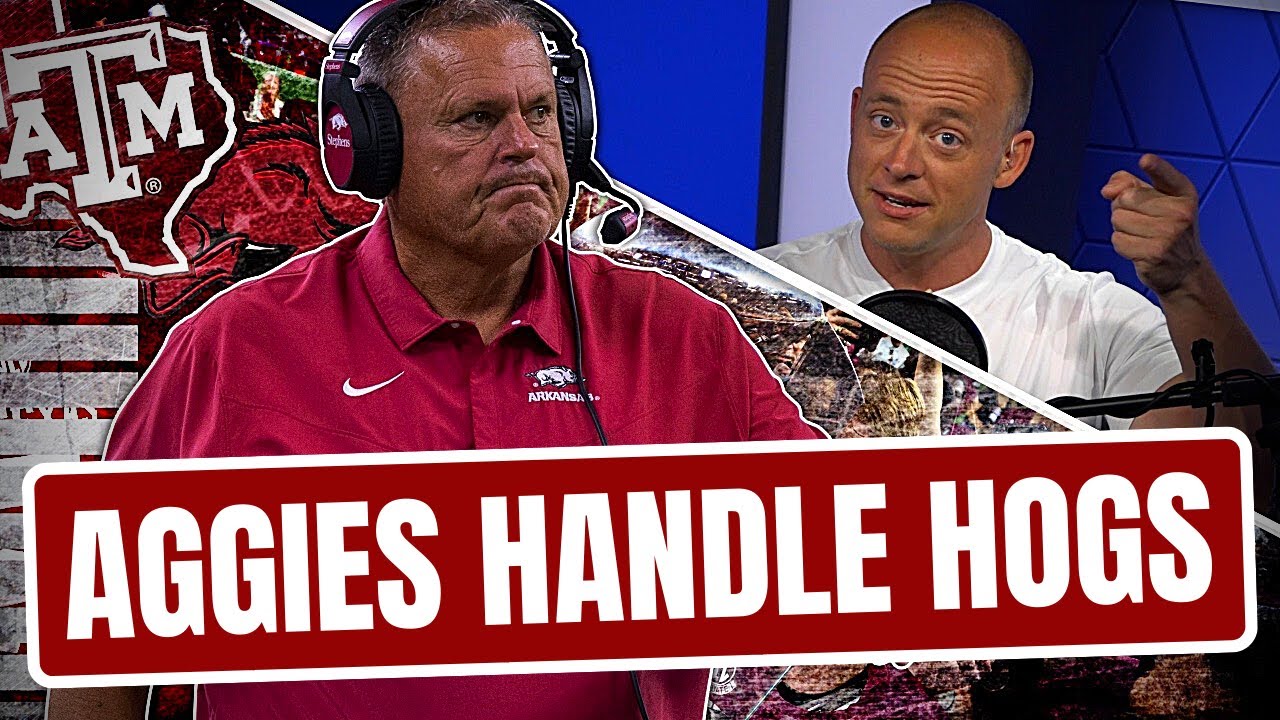 Texas A&M Beats Arkansas - Josh Pate Rapid Reaction (Late Kick Cut)