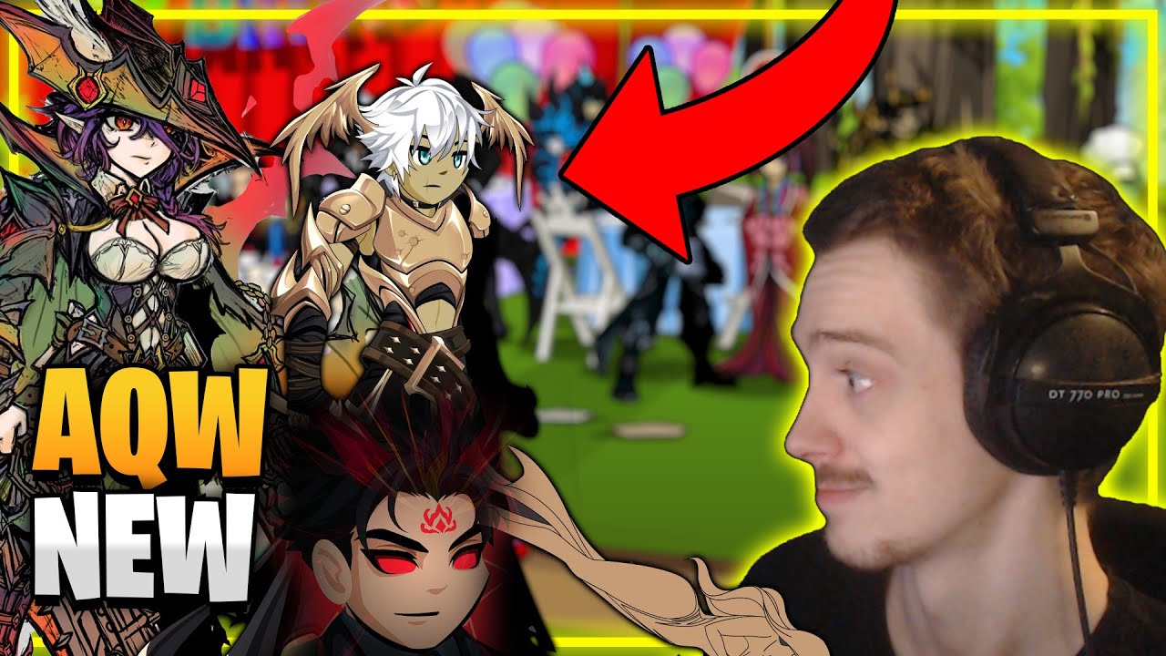 New Class Confirmed! 500 Free AC! Tons of New Items! 😊 AQWorlds