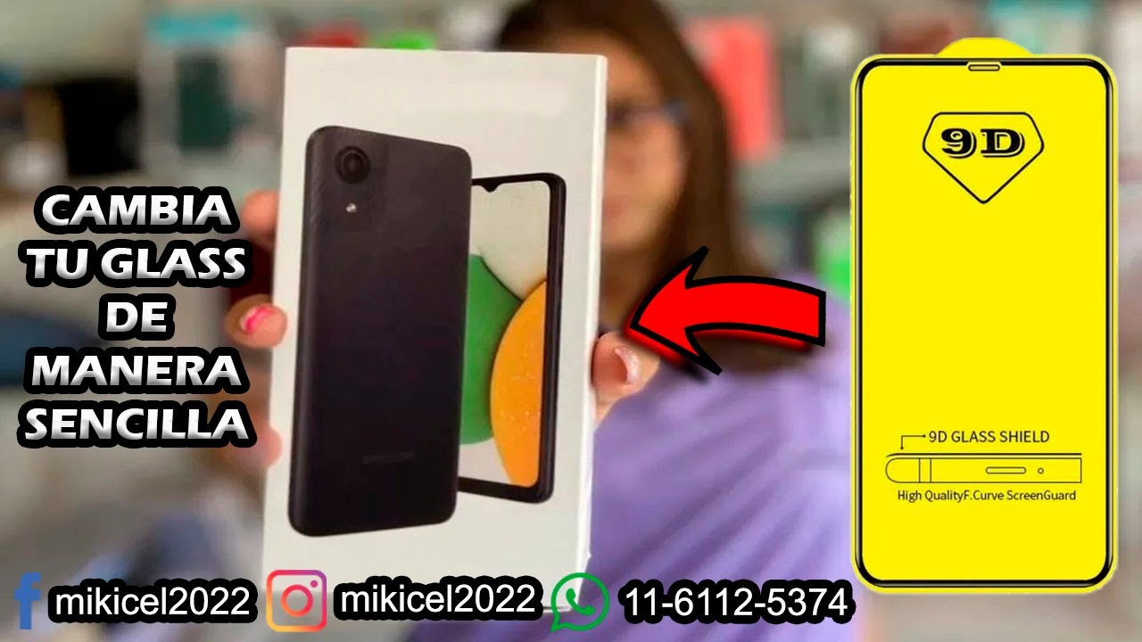 ✅ COMO PONER UN VIDRIO TEMPLADO AL CELULAR SIN BURBUJAS 👍🏼