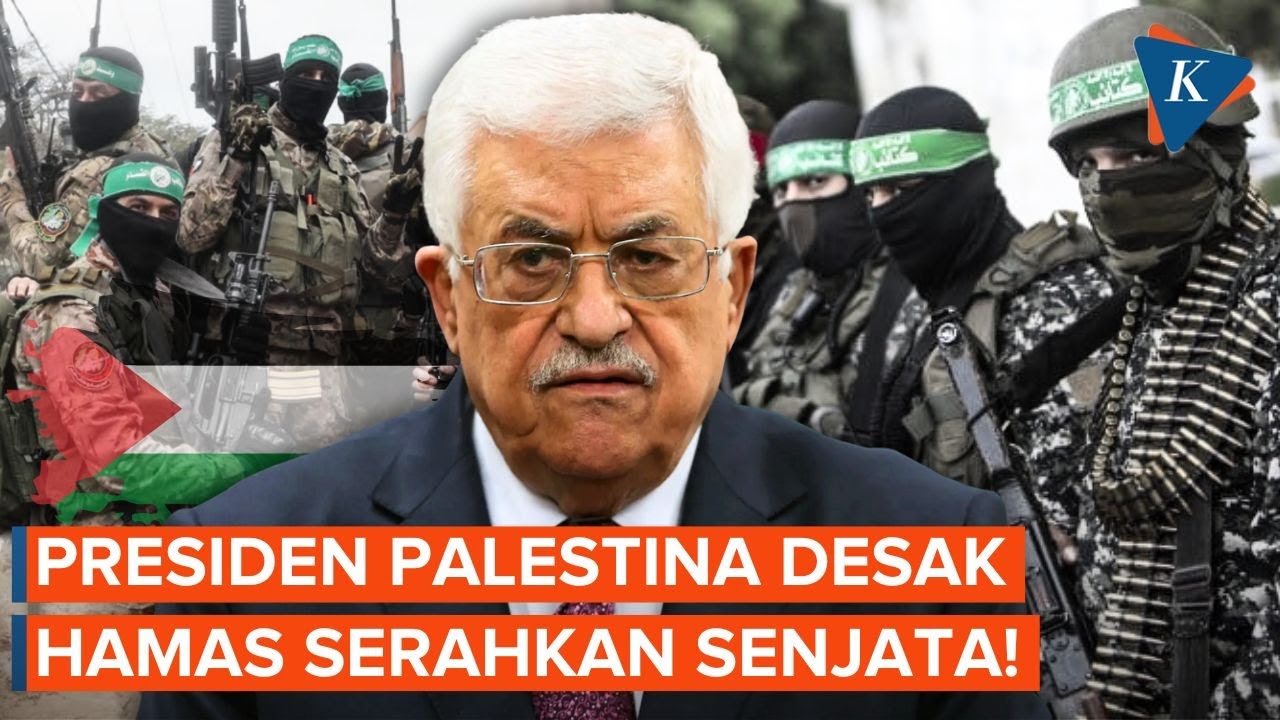 Presiden Palestina Desak Hamas Serahkan Senjata, Tegaskan Tak Berhak Memerintah Gaza