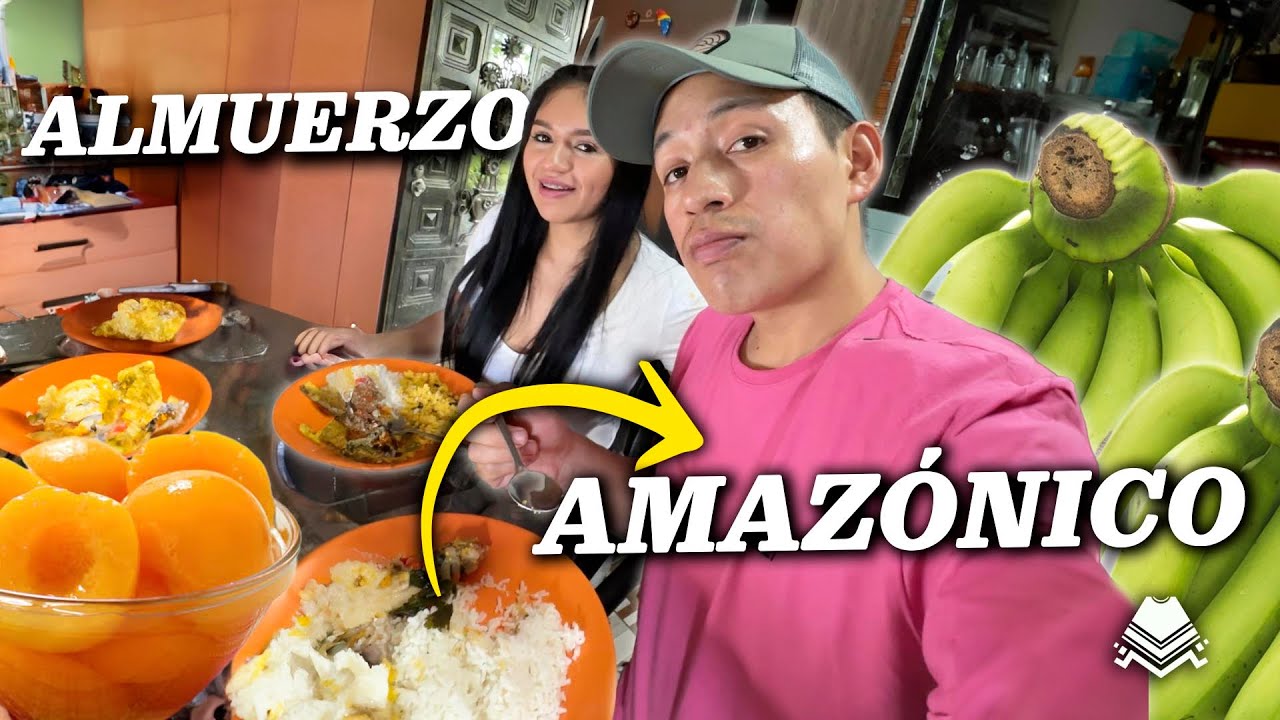 Almuerzo AMAZÓNICO-SERRANO con NATHALY PIRISH y JOHN VALVERDE