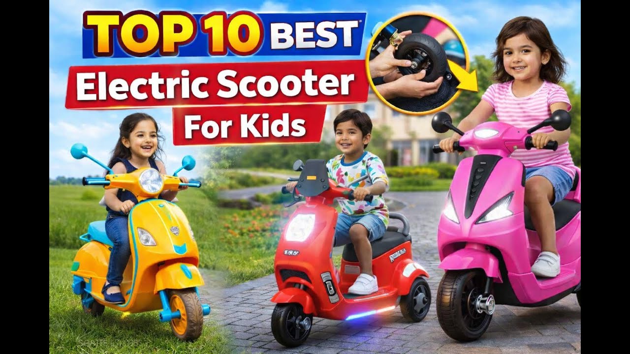 Top 10 Best Electric Scooter For Kids With Complete Instalaation Process And Full REview