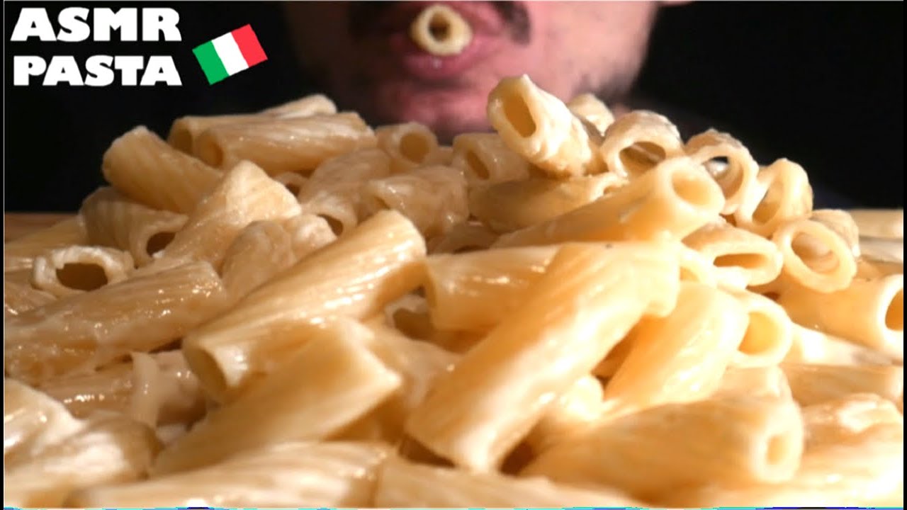ASMR PASTA EATING SOUNDS (CHEESY MAC WITH ITALIAN CHEESE) 咀嚼音 | 먹방 *MUKBANG ITA MACARONI (ITALY)